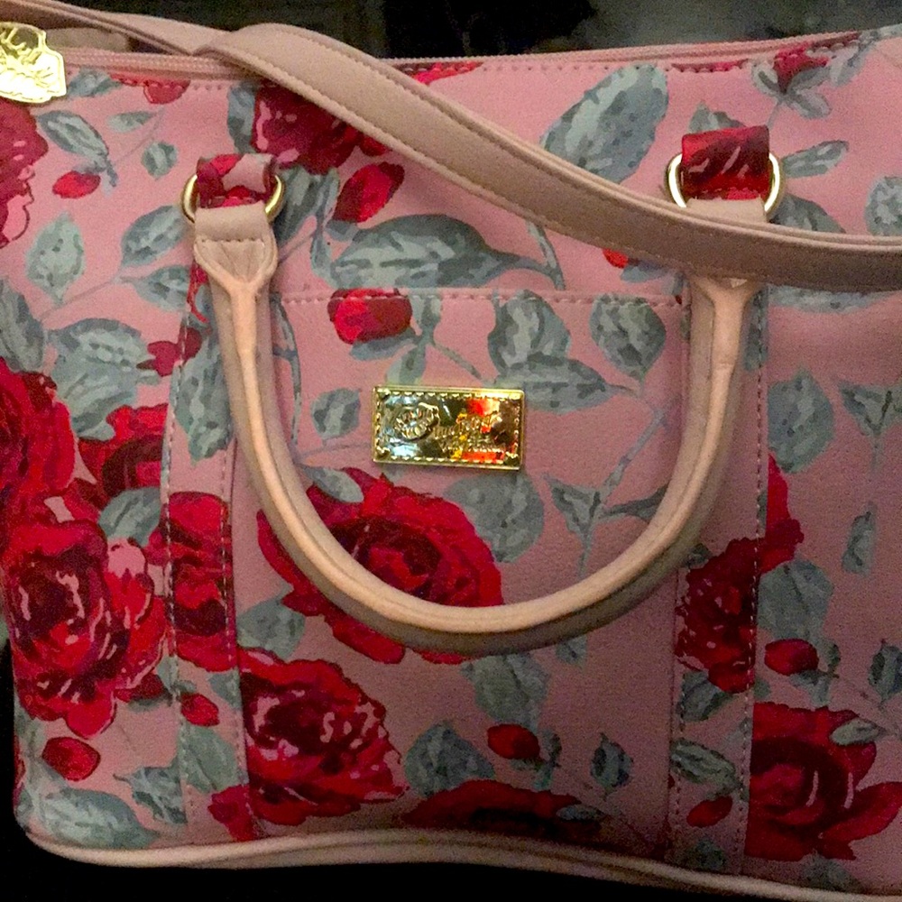 Betsey Johnson Flower Handbag